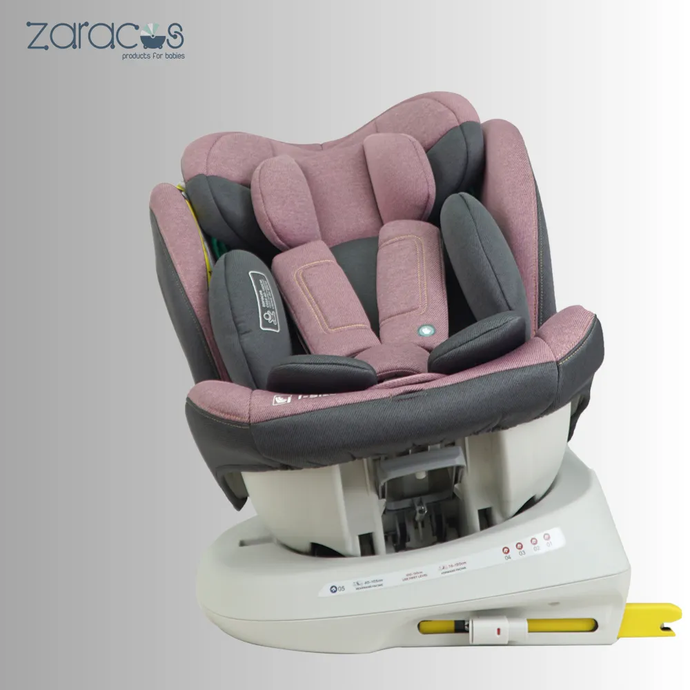 Ghế Ô Tô Cho Bé Xoay 360 Zaracos Cusco 6406 I-Size 8 ghe-oto-xoay-360-zaracos-cusco-6406-pink-2