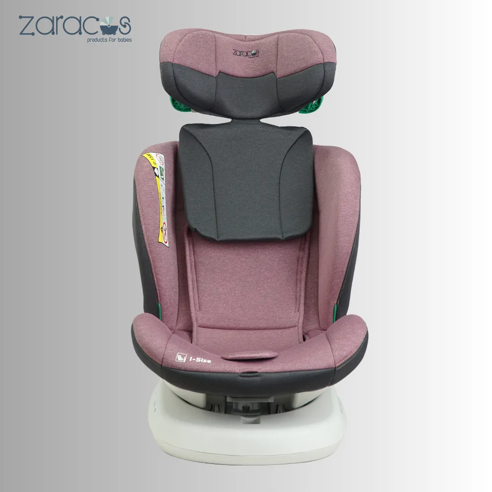 Ghế Ô Tô Cho Bé Xoay 360 Zaracos Cusco 6406 I-Size 13 ghe-oto-xoay-360-zaracos-cusco-6406-pink-3