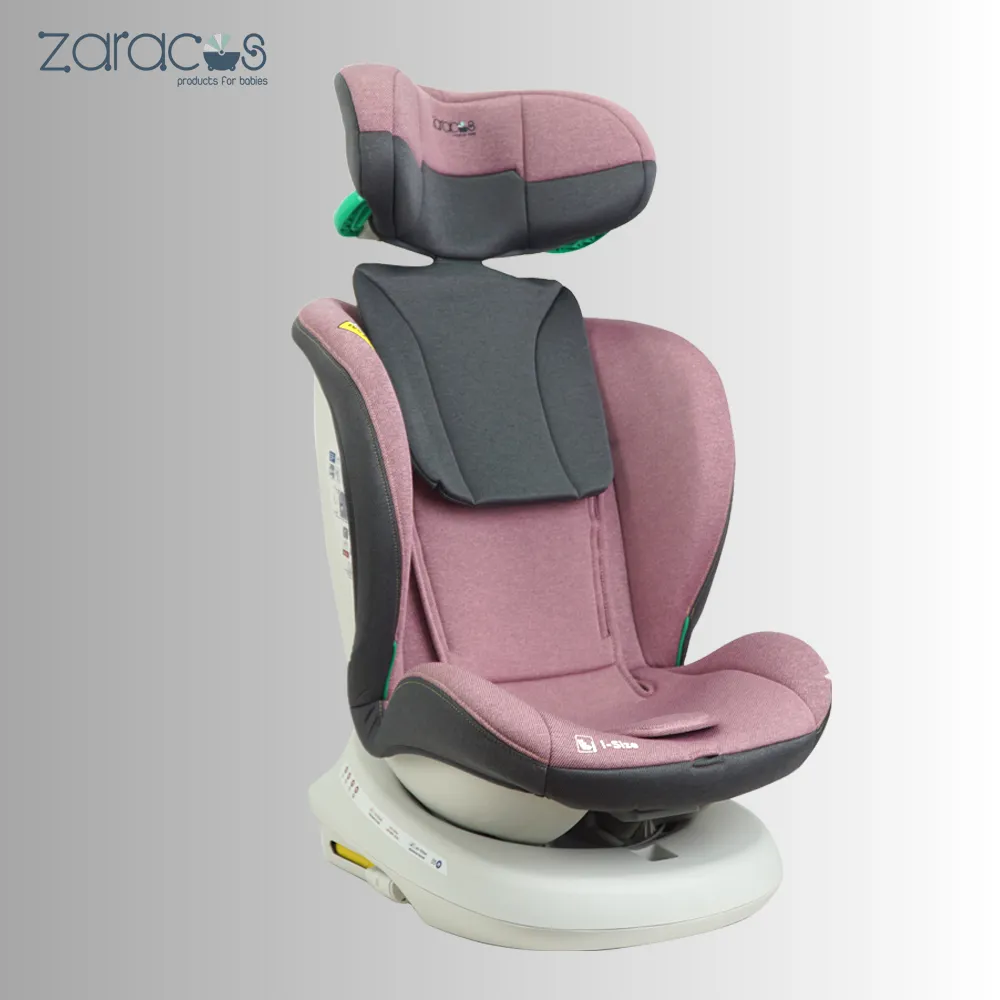 Ghế Ô Tô Cho Bé Xoay 360 Zaracos Cusco 6406 I-Size 12 ghe-oto-xoay-360-zaracos-cusco-6406-pink-4