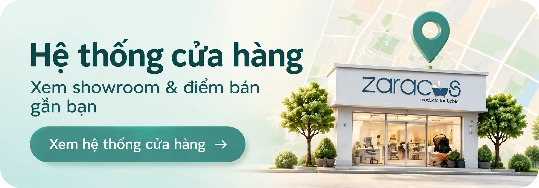 Hệ thống đại lý Zaracos toàn quốc